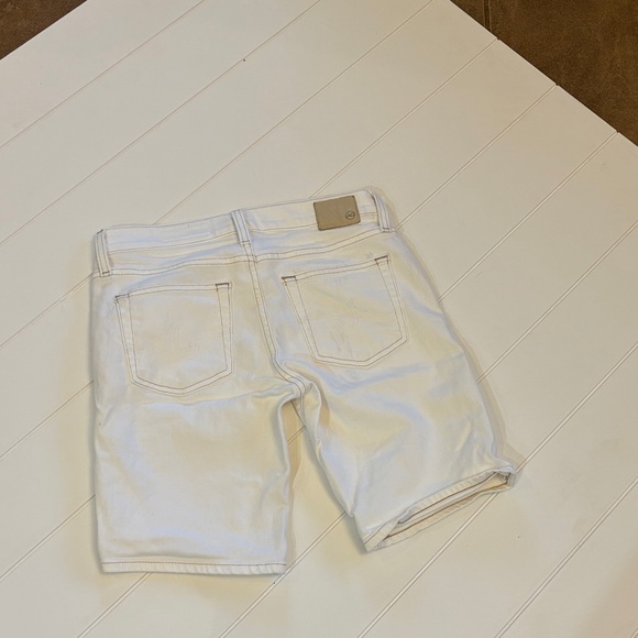 Ag Adriano Goldschmied Pants - Adriano Goldschmied white The Nikki Shorts! 26